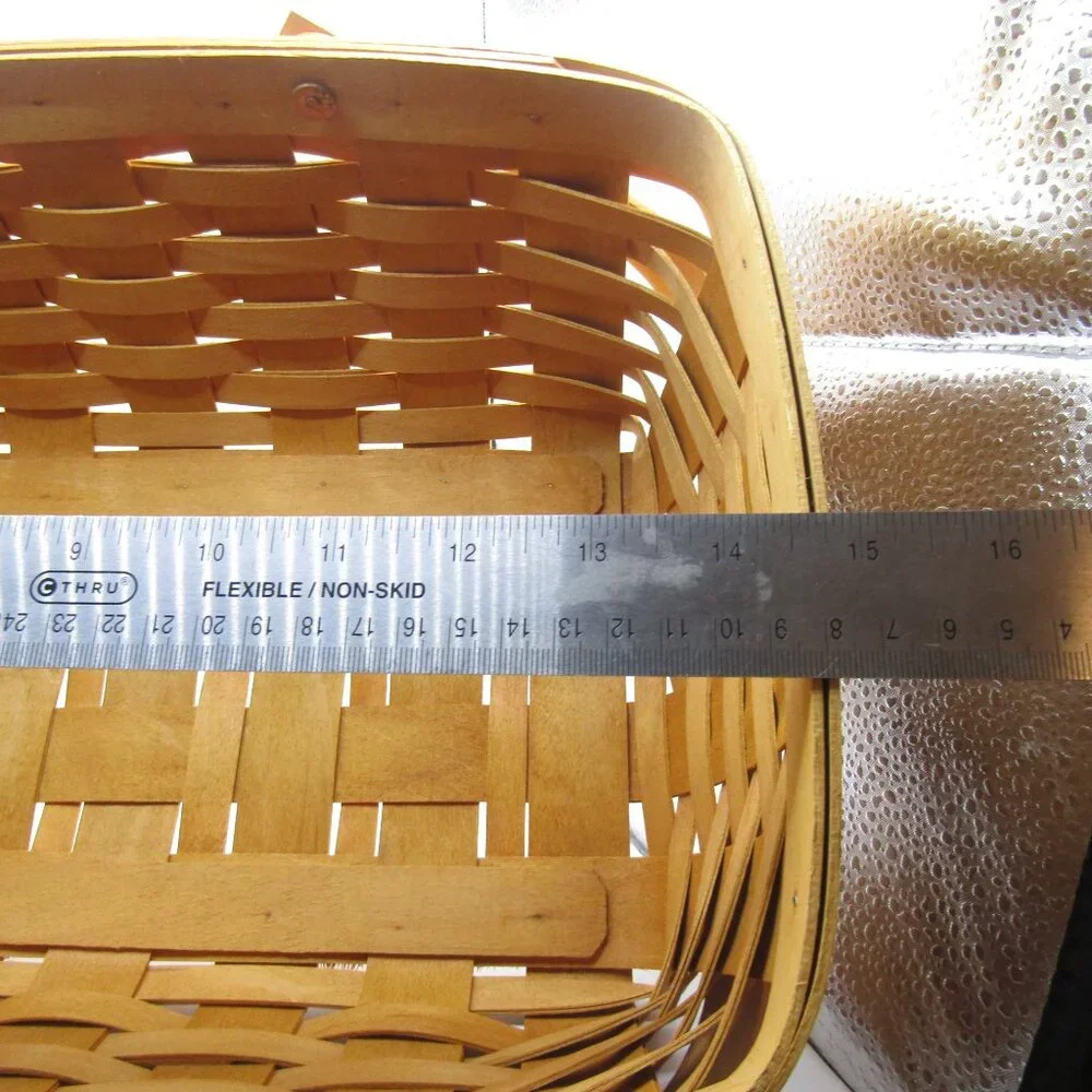 Longaberger Basket with Liner and Protector - Picture 13 of 13